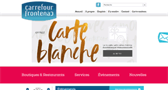Desktop Screenshot of carrefourfrontenac.com